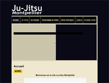 Tablet Screenshot of jujitsu-montpellier.com
